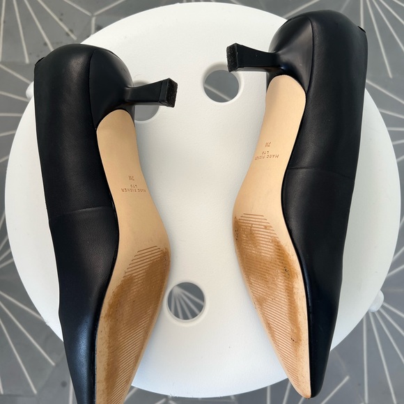 Marc Fisher black kitten heel pumps - Picture 3 of 4